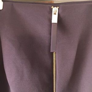 NWT Catherine Malandrino purple skirt sz 14